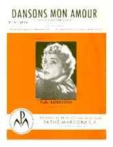 télécharger la partition d'accordéon Dansons mon Amour (Dance everyone dance) (Fox Trot) au format PDF