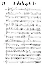 télécharger la partition d'accordéon Michelangelo (Orchestration Complète) (Tango) au format PDF