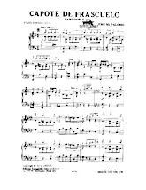 download the accordion score Capote de frascuelo (Paso Doble) in PDF format