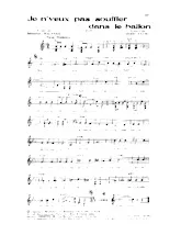 download the accordion score Je n' veux pas souffler dans le ballon (Valse) in PDF format