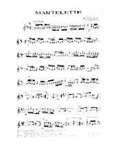 scarica la spartito per fisarmonica Martelette (Polka) in formato PDF