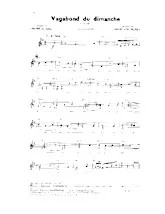 descargar la partitura para acordeón Vagabond du dimanche (Valse) en formato PDF