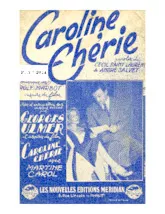 télécharger la partition d'accordéon Caroline Chérie (Boléro Chanté) au format PDF