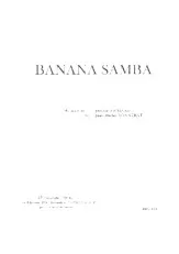 télécharger la partition d'accordéon Banana Samba au format PDF