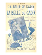 télécharger la partition d'accordéon La belle de Cadix (Valse Espagnole) au format PDF