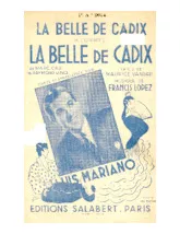 descargar la partitura para acordeón La belle de Cadix (Valse Espagnole) en formato PDF