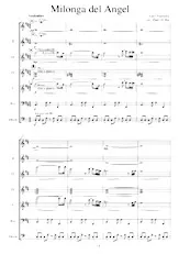 télécharger la partition d'accordéon Milonga del Angel (Arrangement Paul de Bra) (Orchestration) au format PDF