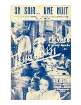 télécharger la partition d'accordéon Un soir Une nuit (Du film : Fièvres) (Valse Chantée) au format PDF