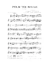 scarica la spartito per fisarmonica Pour toi seule (Valse) in formato PDF