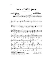 télécharger la partition d'accordéon Joue contre joue (Tango Chanté) au format PDF