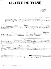 download the accordion score Graine de valse in PDF format