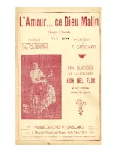 télécharger la partition d'accordéon L'amour ce Dieu malin (Orchestration Complète) (Tango Chanté) au format PDF