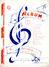 télécharger la partition d'accordéon Album n°1 : Agustin Lara (12 Titres) au format PDF