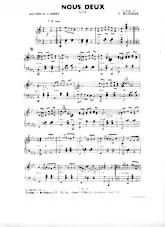 descargar la partitura para acordeón Nous deux (Java) en formato PDF