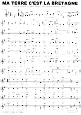 download the accordion score Ma terre c'est la Bretagne (Valse) in PDF format