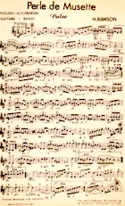 descargar la partitura para acordeón Perle de musette (Valse) en formato PDF