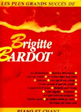scarica la spartito per fisarmonica Les plus grands succès de Brigitte Bardot (15 Titres) in formato PDF