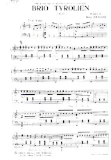 descargar la partitura para acordeón Brio Tyrolien (Valse) en formato PDF