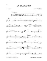 télécharger la partition d'accordéon La flamenga (Samba Jerk) au format PDF