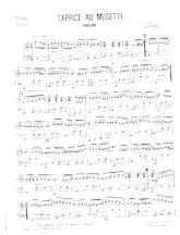 scarica la spartito per fisarmonica Caprice au musette (Valse) in formato PDF