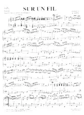 descargar la partitura para acordeón Sur un fil (Charleston) en formato PDF