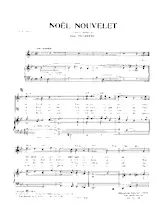 descargar la partitura para acordeón Noël Nouvelet en formato PDF