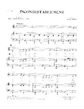 download the accordion score Incontestablement in PDF format