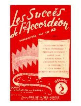 télécharger la partition d'accordéon Recueil n°2 : Les succès de l'accordéon (9 Titres) au format PDF