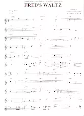télécharger la partition d'accordéon Fred's Waltz (valse Swing) au format PDF