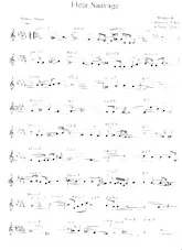 download the accordion score Fleur Sauvage (Bossa) in PDF format