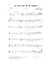 descargar la partitura para acordeón Le Cha Cha de la rosière en formato PDF