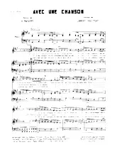 scarica la spartito per fisarmonica Avec une chanson (Medium Fox) in formato PDF