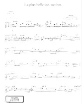 descargar la partitura para acordeón La plus belle des sambas en formato PDF