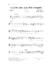télécharger la partition d'accordéon Le p'tit Léon joue d' la trompette (Polka) au format PDF