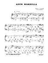 descargar la partitura para acordeón Adios Marbella (Paso Doble) en formato PDF