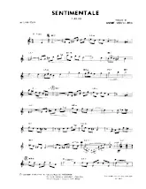 descargar la partitura para acordeón Sentimentale (Valse) en formato PDF