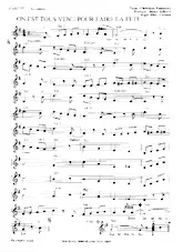 descargar la partitura para acordeón On est tous venu pour faire la fête (Marche) en formato PDF