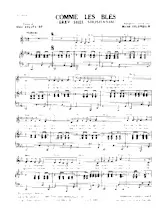 download the accordion score Comme les blés (Erev shel shoshanim) in PDF format