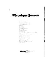télécharger la partition d'accordéon Recueil Véronique Sanson (20 titres) au format PDF
