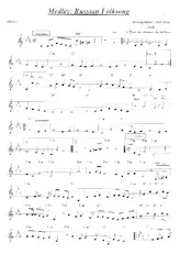 télécharger la partition d'accordéon Medley-Russian Folksong (Arrangement José Dion) (Jodi) au format PDF