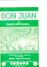 télécharger la partition d'accordéon Don Juan (Orchestration Complète) (Tango) au format PDF