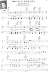 télécharger la partition d'accordéon Queen : Piano & Voice au format PDF