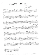 descargar la partitura para acordeón Vévette Polka en formato PDF