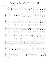 descargar la partitura para acordeón Vas y mon Jacquot  en formato PDF