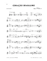 télécharger la partition d'accordéon Coraçaõ Brasileiro (Samba Jerk) au format PDF