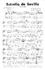descargar la partitura para acordeón Estrella de Sevilla (Paso Doble) en formato PDF