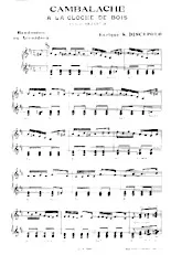 télécharger la partition d'accordéon Cambalache (A la cloche de bois) (Tango Argentin) au format PDF