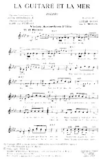 télécharger la partition d'accordéon La guitare et la mer (Arrangement Yvonne Thomson) (Boléro) au format PDF