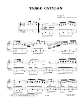 scarica la spartito per fisarmonica Tango Catalan in formato PDF