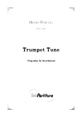 télécharger la partition d'accordéon Trumpet Tune (Arrangement Mikel Astigarraga) (Quatuor d'Accordéons) au format PDF
